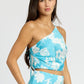 EMORY PARK One Shoulder Wildflower Print Top