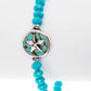 Lone Star Turquoise Charm Bracelet