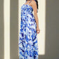 BY CLAUDE Tank Printed Wide-leg Summer Jumpsuit