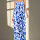 BY CLAUDE Tank Printed Wide-leg Summer Jumpsuit