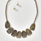 COMB PATTERN VINTAGE NECKLACE