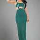 BY CLAUDE 2 Piece Maxi Dress with Bralette Top Set