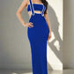 BY CLAUDE 2 Piece Maxi Dress with Bralette Top Set