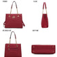MKF Collection Makenna Vegan Leather Shoulder Bag