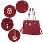 MKF Collection Makenna Vegan Leather Shoulder Bag