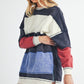 Rugby Color Block Stripe Sweatershirt
