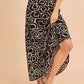 AEMI & Co. flare Abstract Print Skirt