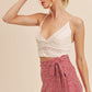 AEMI & Co. Flirty Printed Flare Cara Skirt