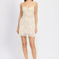 EMORY PARK Junior Sexy Spaghetti Strap Mini Laced Dress