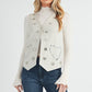 AEMI & Co. Western Love Buttoned Down Vest
