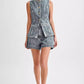 WOMEN FASHION DENIM TWO PIECE SET