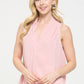 RENEE C  V-Neck Sleeveless Top