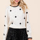 Modern Vintage Style Knit Sweater