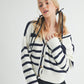 Bona Striped Cardigan