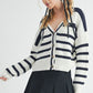 Bona Striped Cardigan