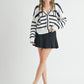 Bona Striped Cardigan