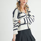 Bona Striped Cardigan