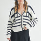 Bona Striped Cardigan