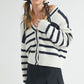 Bona Striped Cardigan