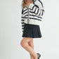 Bona Striped Cardigan