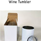 CALI Fall Harvest Pumpkin Bow Wine Cup Tumbler