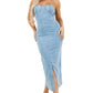 WOMEN FASHION LONG MAXI DENIM DRESS