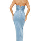 WOMEN FASHION LONG MAXI DENIM DRESS