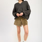 Emory Park Women's Oversized V-Neck Knit Sweater