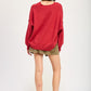 Emory Park Women's Oversized V-Neck Knit Sweater