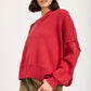 Emory Park Women's Oversized V-Neck Knit Sweater