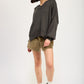 Emory Park Women's Oversized V-Neck Knit Sweater