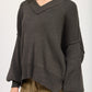 Emory Park Women's Oversized V-Neck Knit Sweater