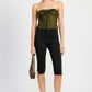 Emory Park Women's Chic Strapless Flyaway Tube Top