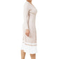 WOMEN FASHION LONG MAXI KNIT DRESS