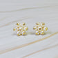 Pearl Blooming Stud Earrings