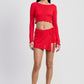 MINI WRAP SKORT