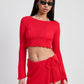 MINI WRAP SKORT