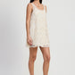 Emory Park Women's Chic Mini Floral Mesh Crochet Dress