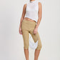 SLEEVELESS ASYMMETRICAL HIGH NECK TOP
