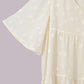 NUVI APPAREL A line tiered dress
