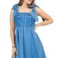 WOMEN FASHION DENIM DRESS