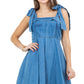 WOMEN FASHION DENIM DRESS