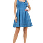 WOMEN FASHION DENIM DRESS