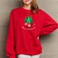SIMPLY LOVE Full Size "MERRY CHRISTMAS" Graphic Sweatshirt