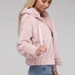 AMBIANCE APPAREL Fluffy Zip-Up Teddy Hooded Coat