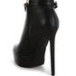 RAG & Co. Narok Metallic Chain Detail Boots