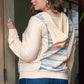 SYNZ Plus Size Hooded Top with Kangaroo Pocket