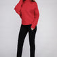 ZENANA Viscose Dolman Sleeve Turtleneck Sweater