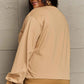 SIMPLY LOVE Full Size "TRICK OR TREAT" Graphic Sweatshirt