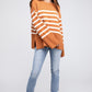 BiBi Ribbed Hem Stripe Sweater